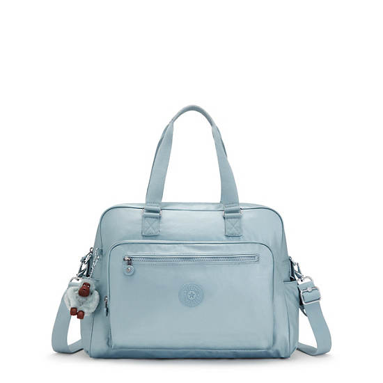 Kipling Alanna Metallic Diaper Bag Táska Türkiz | HU 1241TC